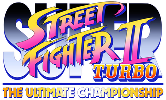 Logo Internacional Super Street Fighter II Turbo