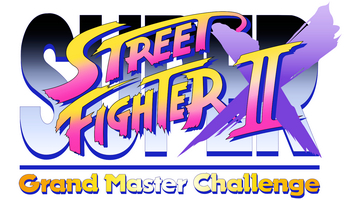 Logo Japonés Super Street Fighter II Turbo