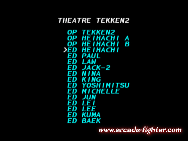 Modo Teatro Tekken 2