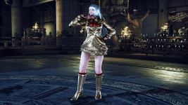 Traje metalizado Lili Tekken 7