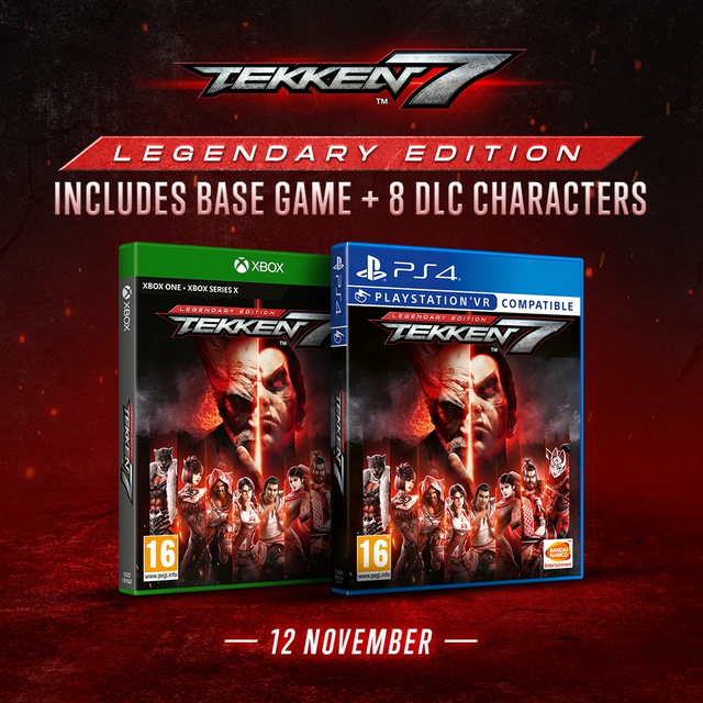 Anuncio Tekken 7 Legendary Edition