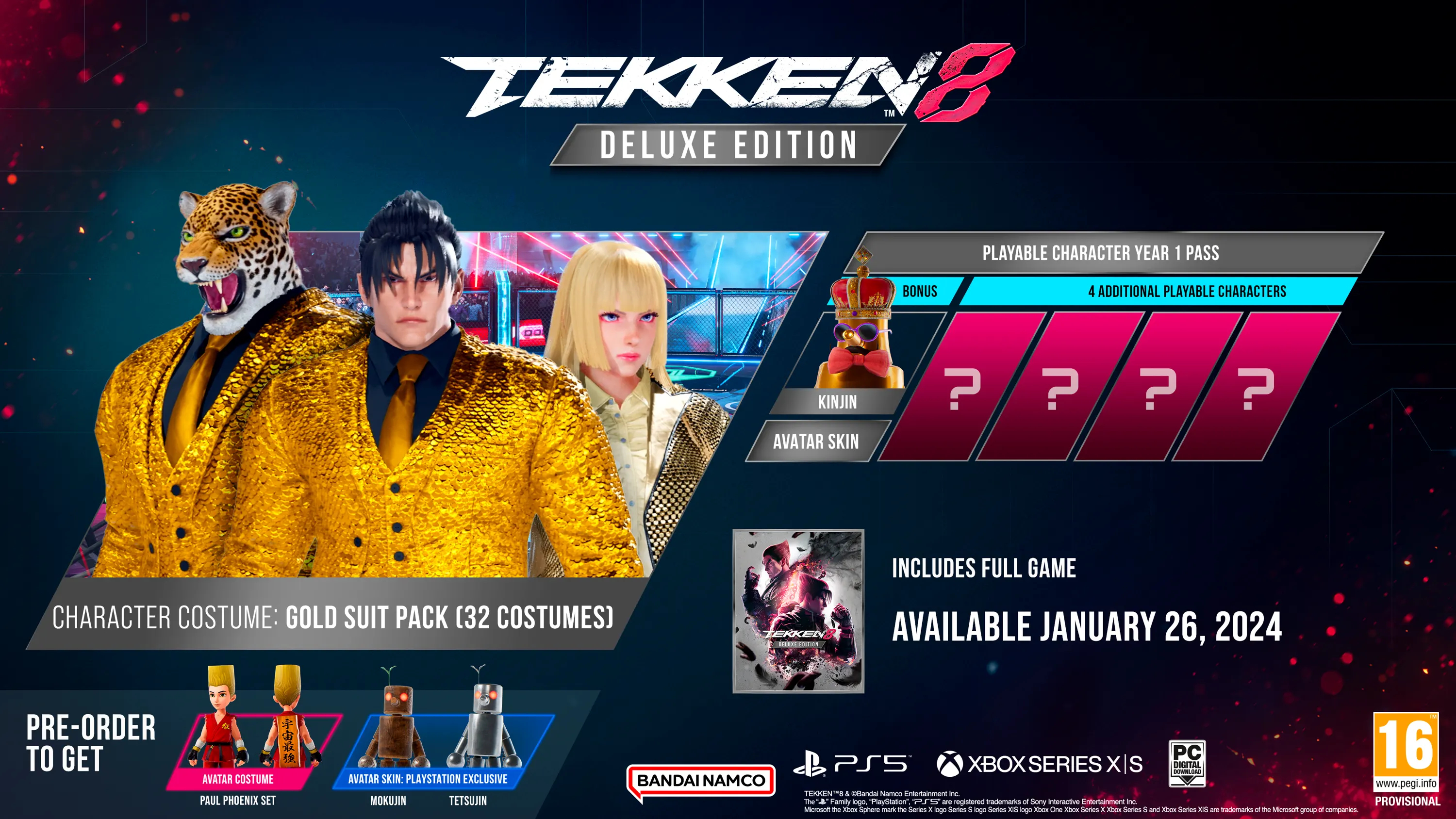 Edición Deluxe Tekken 8