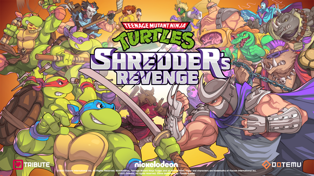 Arte Clave Teenage Mutant Ninja Turtles: Shredder's Revenge