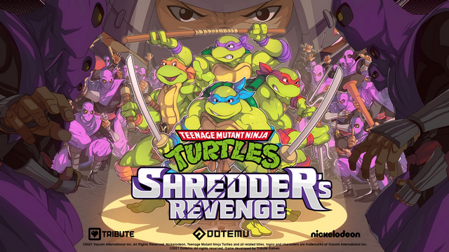 Arte Clave Teenage Mutant Ninja Turtles: Shredder’s Revenge