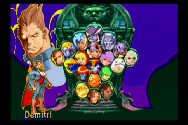 Personajes Vampire Savior 2: The Lord of Vampire
