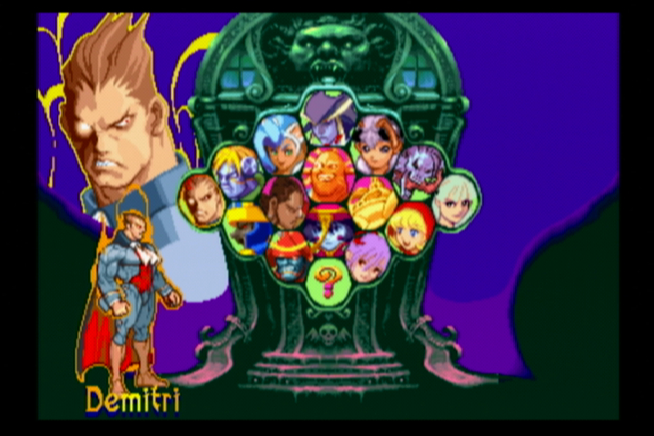 Personajes Vampire Savior 2: The Lord of Vampire
