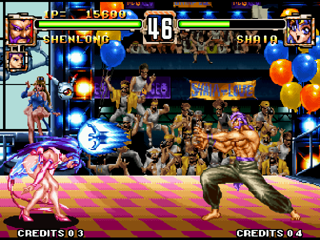 Pantallazo Voltage Fighter Gowcaizer Neo Geo