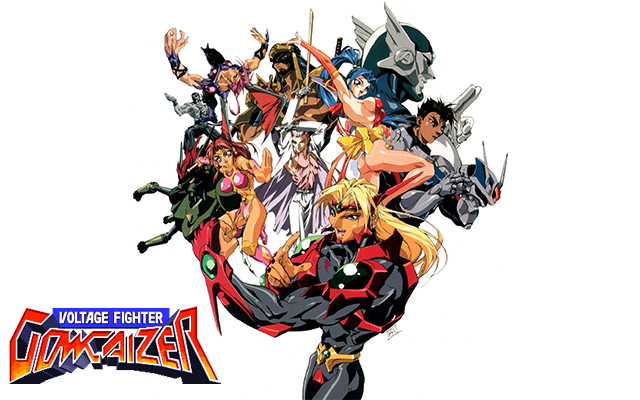 Arte clave Voltage Fighter Gowcaizer Neo Geo por Masami Obari