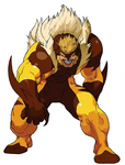 Arte Sabretooth X-Men Vs. Street Fighter
