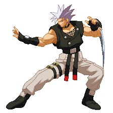 Sprite Chipp Zanuff Guilty Gear XX Accent Core Plus R