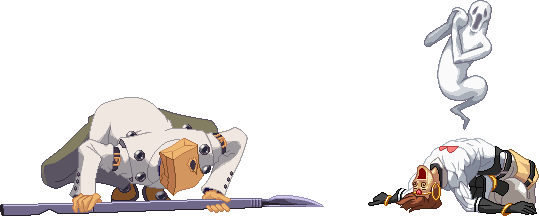 Sprite Faust Vs. Zappa Guilty Gear XX Accent Core Plus R
