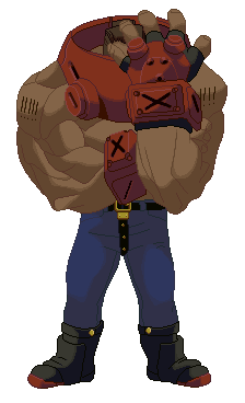 Sprite Potemkin Guilty Gear XX Accent Core Plus R