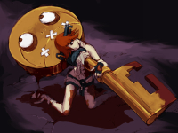 Ilustración fin modo Arcade A.B.A Guilty Gear Isuka