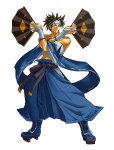Ilustración Anji Mito Guilty Gear XX Accent Core Plus R