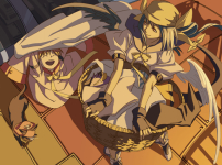 Ilustración fin modo Arcade Dizzy Guilty Gear XX Accent Core Plus R