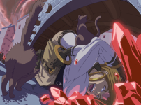 Ilustración fin modo Arcade Zappa Guilty Gear XX Accent Core Plus R