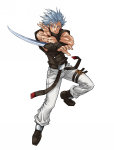 Ilustración Chipp Zanuff Guilty Gear XX Accent Core Plus R