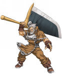 Ilustración Kliff Undersn Guilty Gear XX Accent Core Plus R