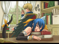 Ilustración fin modo historia Dizzy Guilty Gear XX Accent Core Plus R