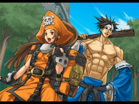 Ilustración fin modo historia May Guilty Gear XX Accent Core Plus R