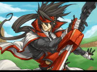 Ilustración fin modo historia Order Sol Guilty Gear XX Accent Core Plus R