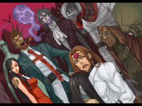 Ilustración fin modo historia Zappa Guilty Gear XX Accent Core Plus R