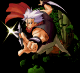 Ilustración fin modo Arcade Chipp Zanuff Guilty Gear XX #Reload