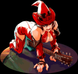Ilustración fin modo Arcade I-no Guilty Gear XX #Reload