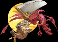 Ilustración fin modo Arcade Kliff Undersn Guilty Gear XX #Reload