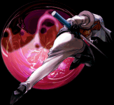 Ilustración fin modo Arcade Venom Guilty Gear XX #Reload