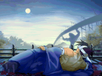 Ilustración fin modo historia Anji Mito Guilty Gear XX #Reload