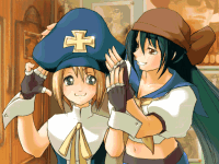 Ilustración fin modo historia Bridget Guilty Gear XX #Reload