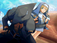 Ilustración fin modo historia Bridget Guilty Gear XX #Reload