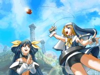 Ilustración fin modo historia Dizzy Guilty Gear XX #Reload