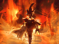 Ilustración fin modo historia I-no Guilty Gear XX #Reload