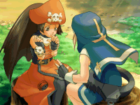 Ilustración fin modo historia May Guilty Gear XX #Reload