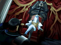 Ilustración fin modo historia Venom Guilty Gear XX #Reload