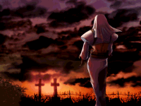 Ilustración fin modo historia Venom Guilty Gear XX #Reload