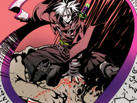 Ilustración fin modo Arcade Chipp Zanuff Guilty Gear XX Slash