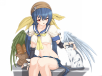 Ilustración fin modo Arcade Dizzy Guilty Gear XX Slash