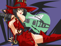Ilustración fin modo Arcade I-no Guilty Gear XX Slash