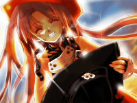 Ilustración fin modo Arcade May Guilty Gear XX Slash