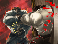 Ilustración fin modo Arcade Potemkin Guilty Gear XX Slash