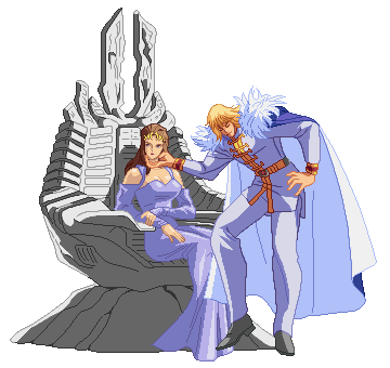 Sprite Shin y Yuria Hokuto No Ken