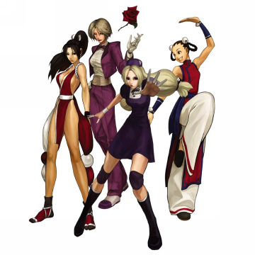 Women Fighters Team The King of Fighters 2001