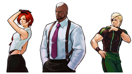 Artwork Agent Team KOF 2002 UM