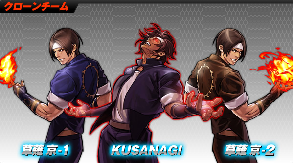 Artwork Clone Team The King Of Fighters 2002 Unlimited Match por Hiroaki