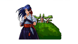 Artwork Kasumi Todoh KOF 2002 UM