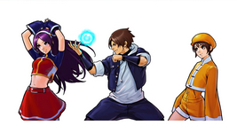 Artwork Psycho Soldier Team KOF 2002 UM