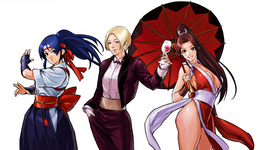 Artwork Women Fighters Team KOF 2002 UM